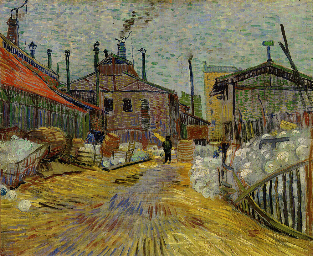 Vincent van Gogh - A factory at Asnières