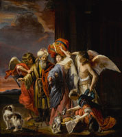 Nicolaes Maes Lot Fleeing Sodom