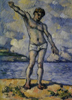 Paul Cézanne Bather with outstretched arms (study)