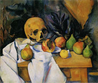 Paul Cézanne Still Life with Skull