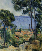 Paul Cézanne View of L'Estaque and the Château d'If