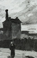 Vincent van Gogh Stormy Night