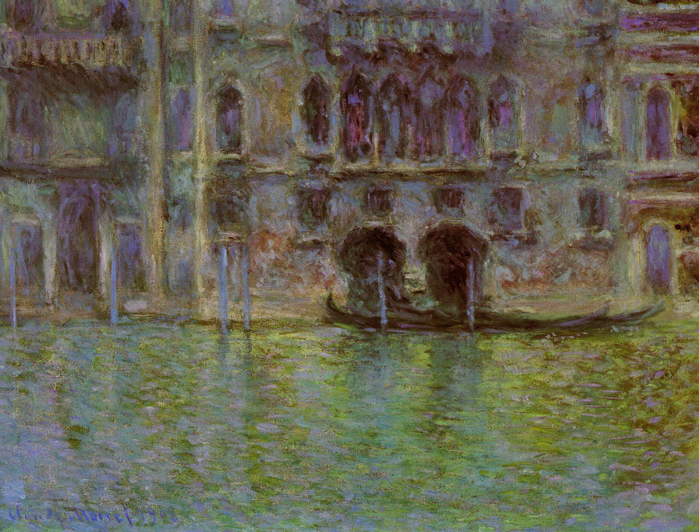 Claude Monet - Palazzo da Mula, Venice