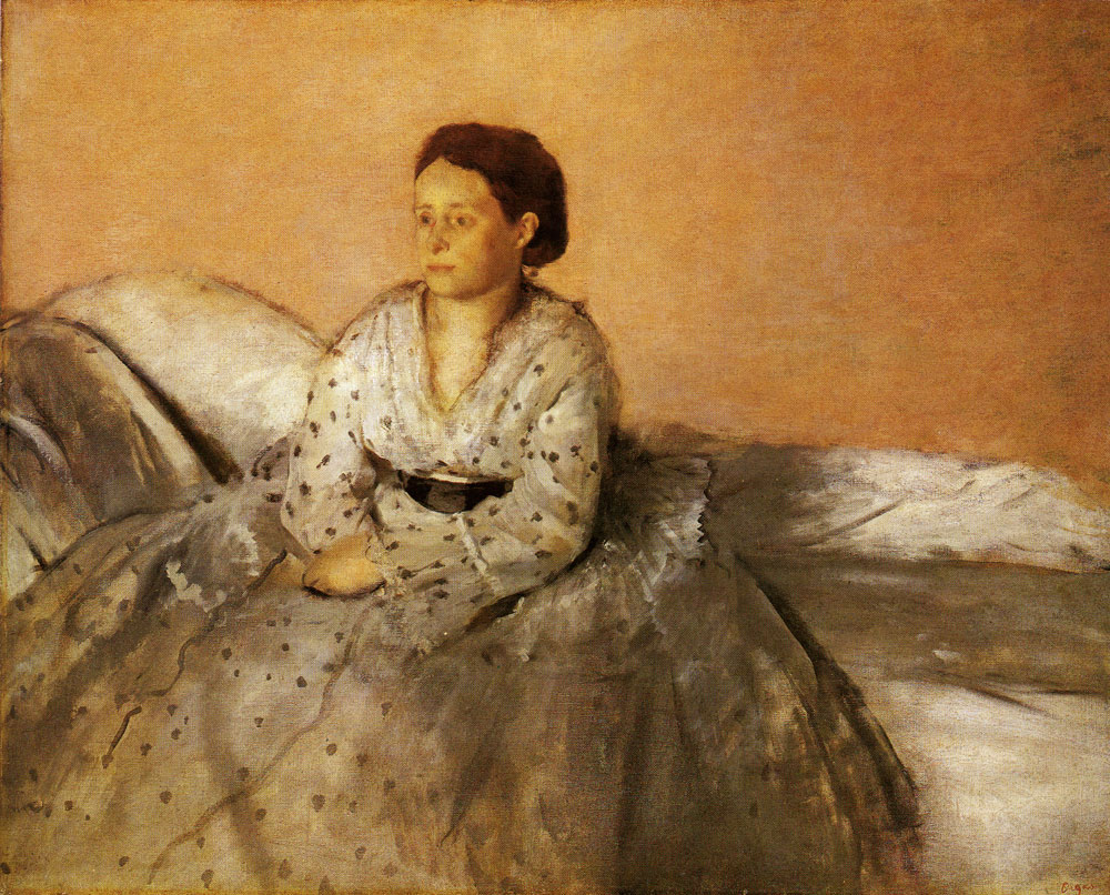 Edgar Degas - Madame René de Gas