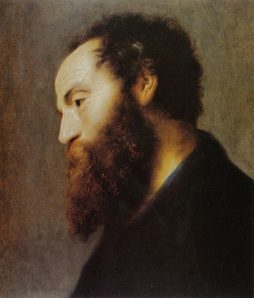 Jan Lievens - A man with a beard