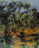 Paul Cézanne Forest