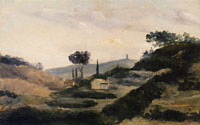 Paul Cézanne Landscape with La Tour de César