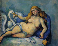 Paul Cézanne Leda and the Swan