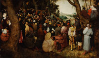 Pieter Bruegel the Elder Preaching of St. John the Baptist