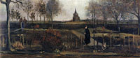 Vincent van Gogh The Parsonage Garden at Nuenen in Spring