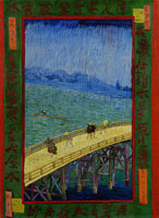 Vincent van Gogh Japonaiserie: Bridge in the Rain