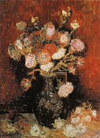 Vincent van Gogh Vase with asters and phlox