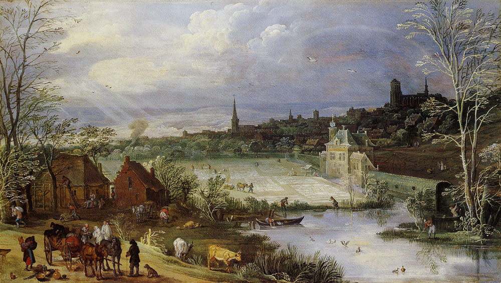 Joos de Momper and Jan Brueghel the Elder - Spring