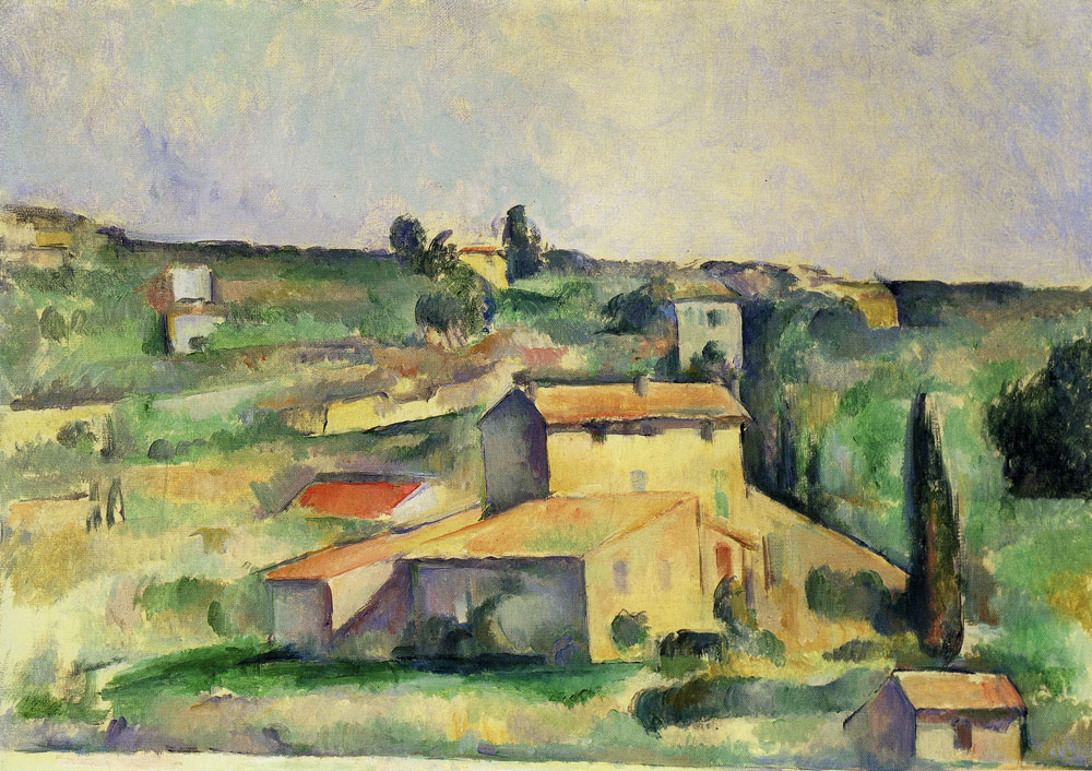 Paul Cézanne - Countryside at Bellevue