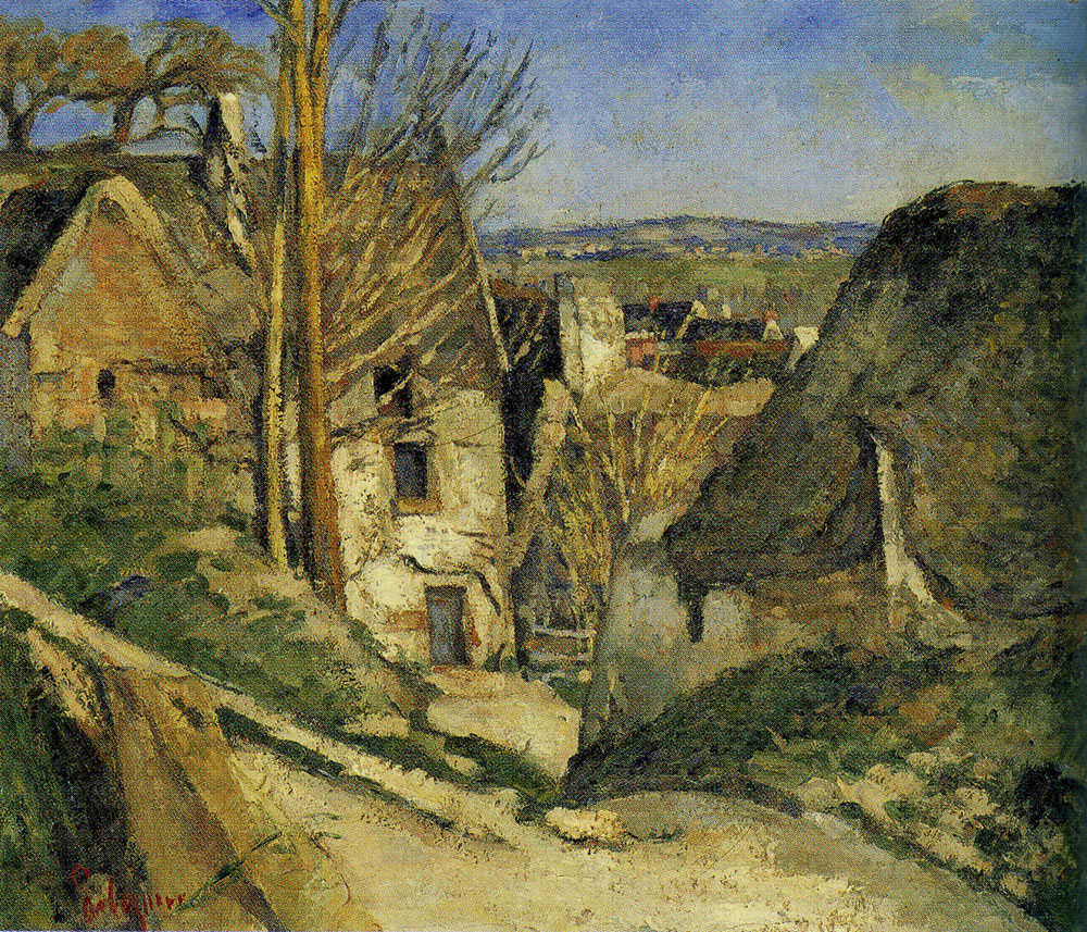 Paul Cézanne - The house of the hanged man, Auvers-sur-Oise