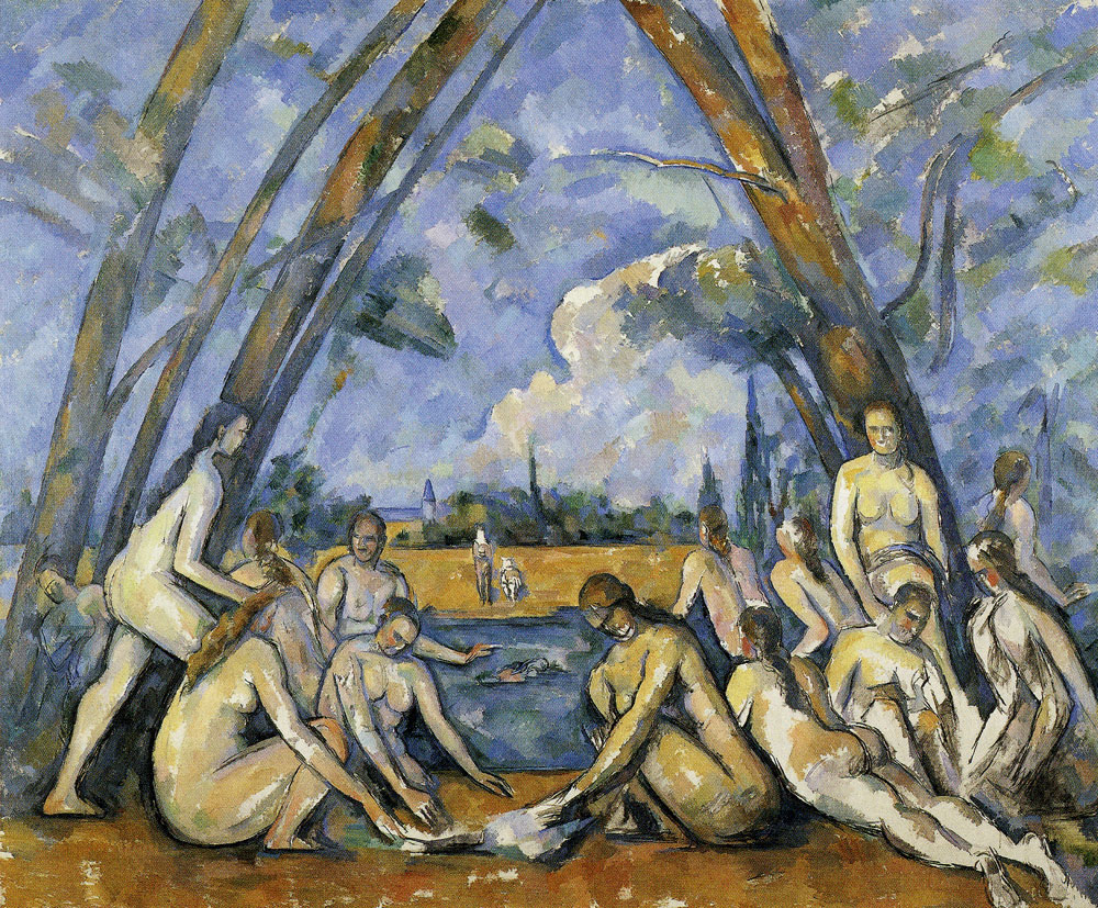 Paul Cézanne - The large bathers