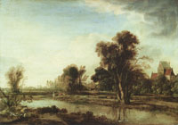 Aert van der Neer Landscape