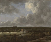 Jacob van Ruisdael Bleaching fields to the north-northeast of Haarlem