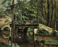 Paul Cézanne The bridge at Maincy, near Melun