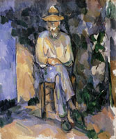 Paul Cézanne The gardener Vallier