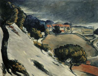 Paul Cézanne Melting snow at L'Estaque