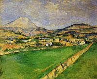 Paul Cézanne Toward Montagne Sainte-Victoire