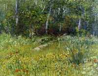 Vincent van Gogh A Park in Spring