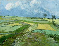 Vincent van Gogh Wheat Fields after the Rain