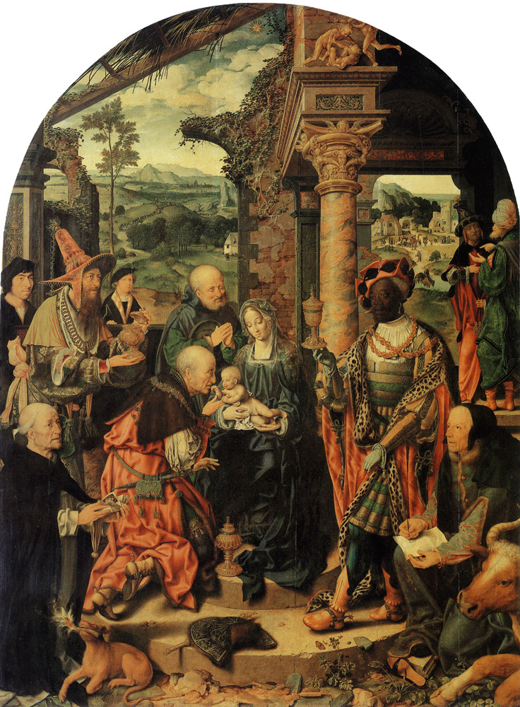 Joos van Cleve - The Adoration of the Magi