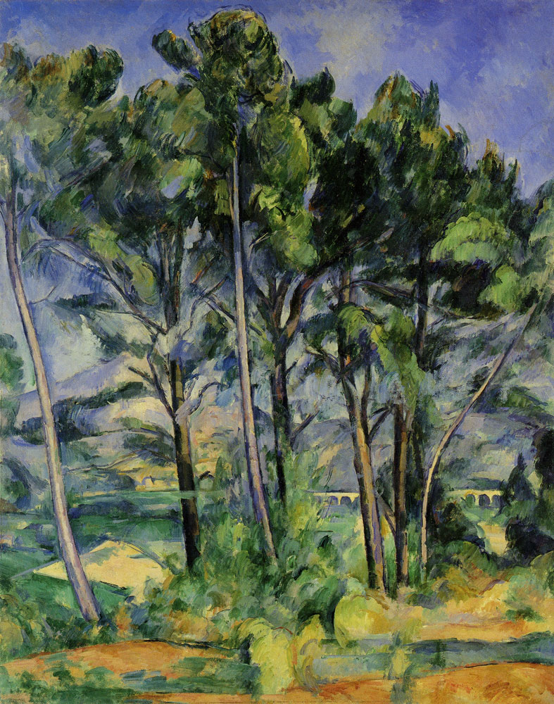 Paul Cézanne - The aquaduct