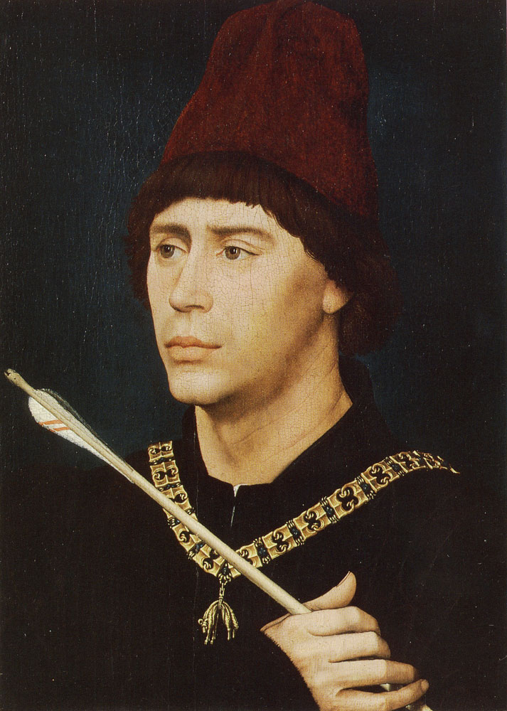 Rogier van der Weyden - Portrait of Anthony of Burgundy