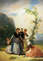 Francisco Goya The Flower Girls