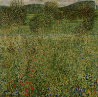 Gustav Klimt Orchard