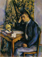 Paul Cézanne Boy with Skull