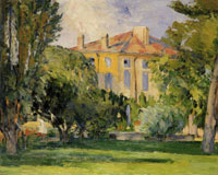 Paul Cézanne The house of the Jas de Bouffan