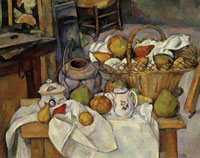 Paul Cézanne The kitchen table