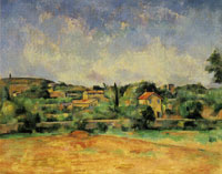 Paul Cézanne Plain of Bellevue