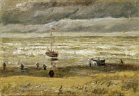 Vincent van Gogh View of the sea at Scheveningen