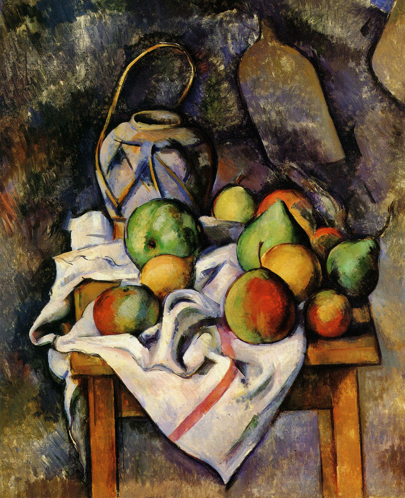 Paul Cézanne - Ginger Jar and Fruit