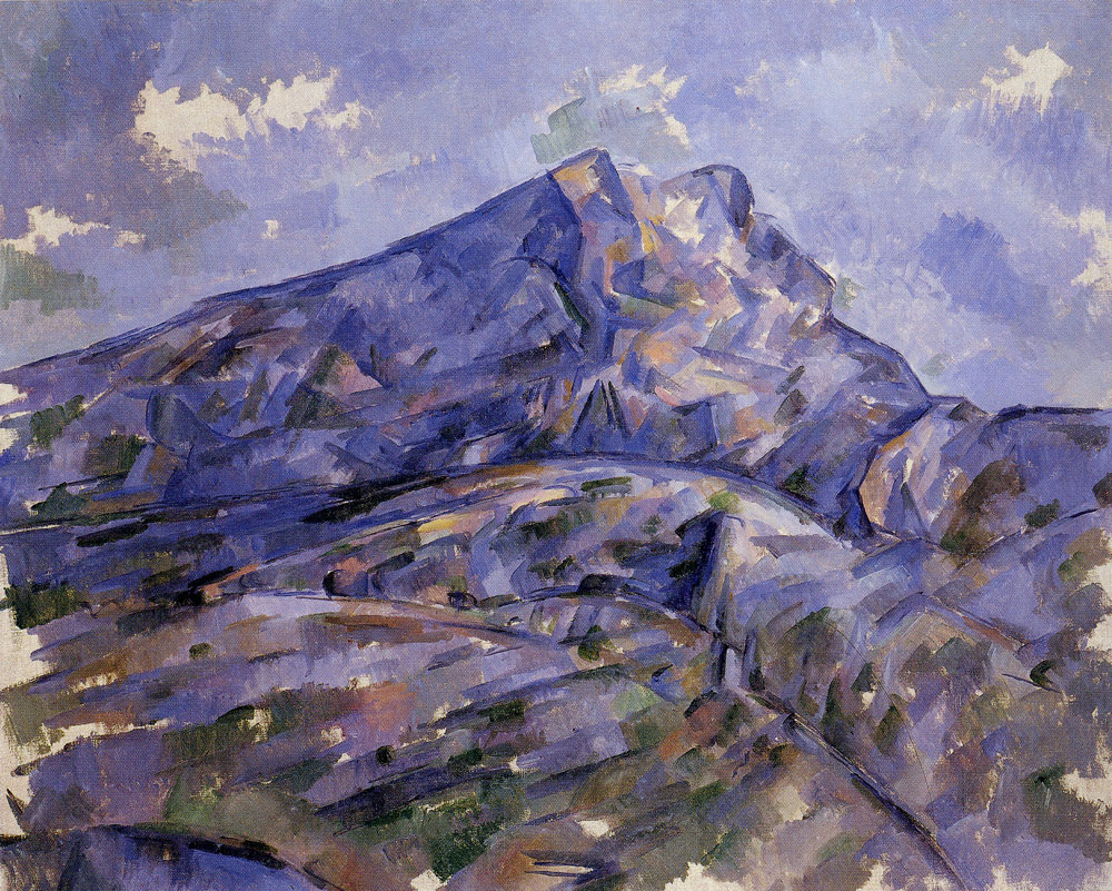Paul Cézanne - Montagne Sainte-Victoire seen from Château Noir