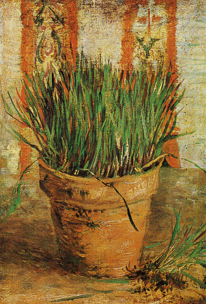 Vincent van Gogh - Flowerpot with chives