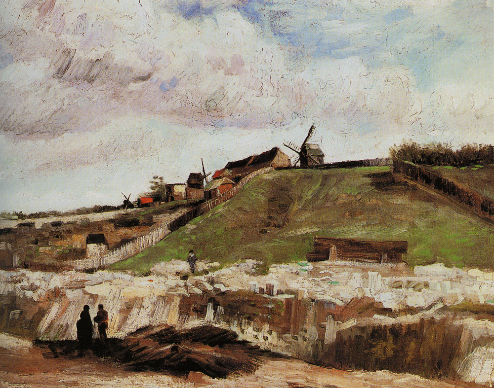 Vincent van Gogh - The hill of Montmartre with quarry