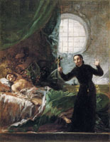 Francisco Goya Sketch for St Francis Borgia Attending a Dying Impenitent