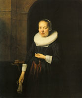 Formerly attributed to Jan Victors and Govaert Flinck Portrait of a Young Lady