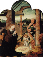 Joos van Cleve The Nativity