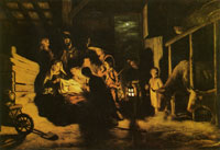 Nicolaes Maes The adoration of the shepherds