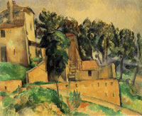 Paul Cézanne The house at Bellevue