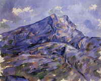 Paul Cézanne Montagne Sainte-Victoire seen from Château Noir