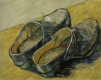 Vincent van Gogh A Pair of Leather Clogs