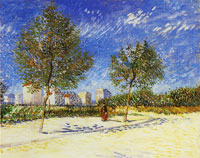 Vincent van Gogh A suburb of Paris